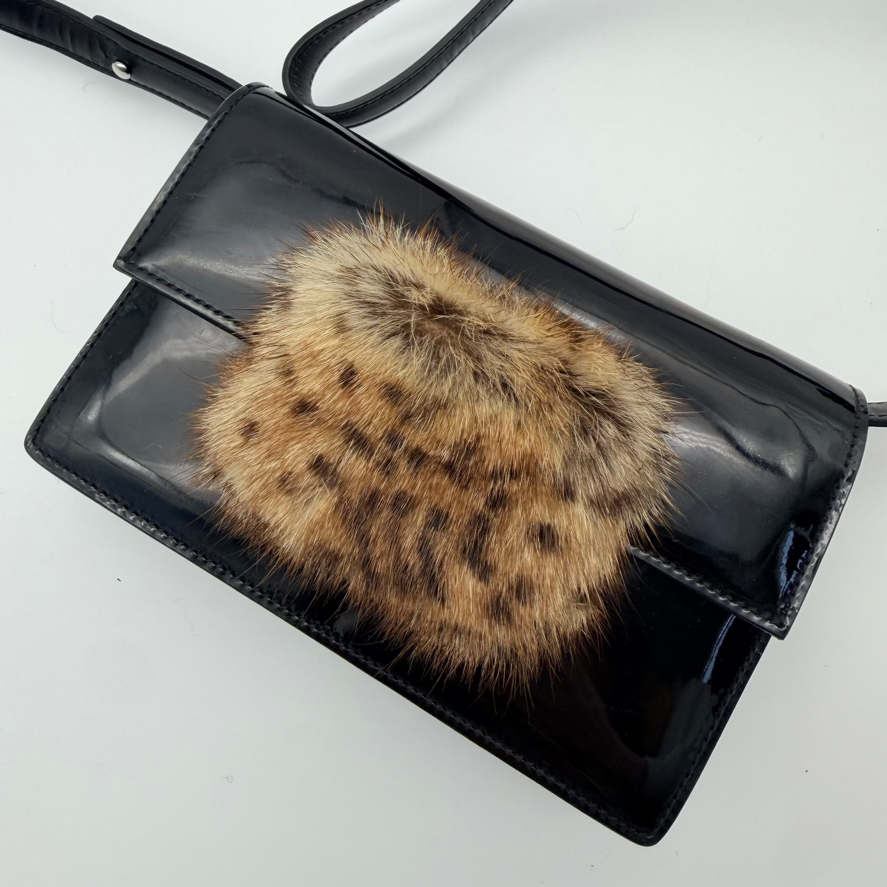 Saint Laurent Lulu Bunny Shoulder Bag