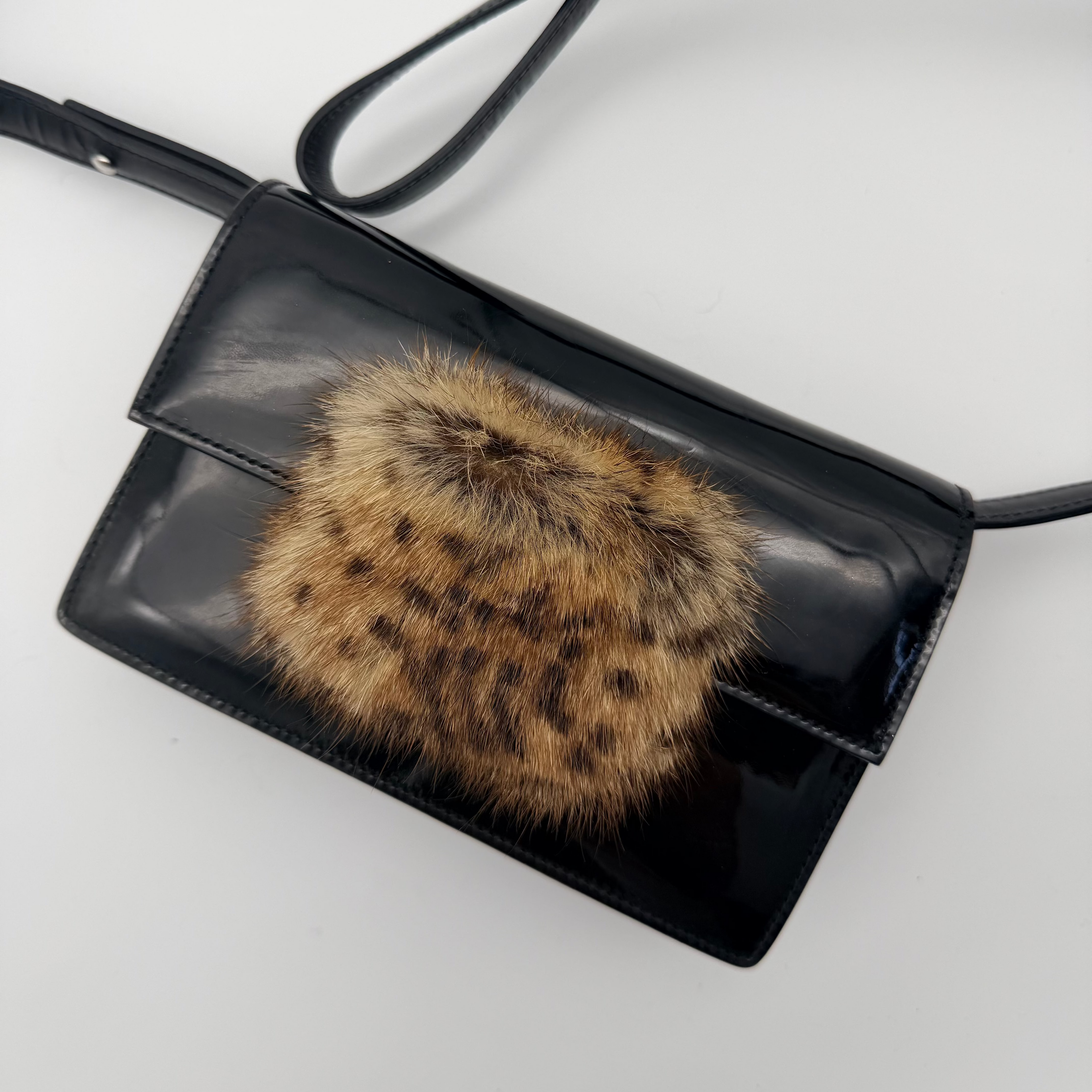 Saint Laurent Lulu Bunny Shoulder Bag