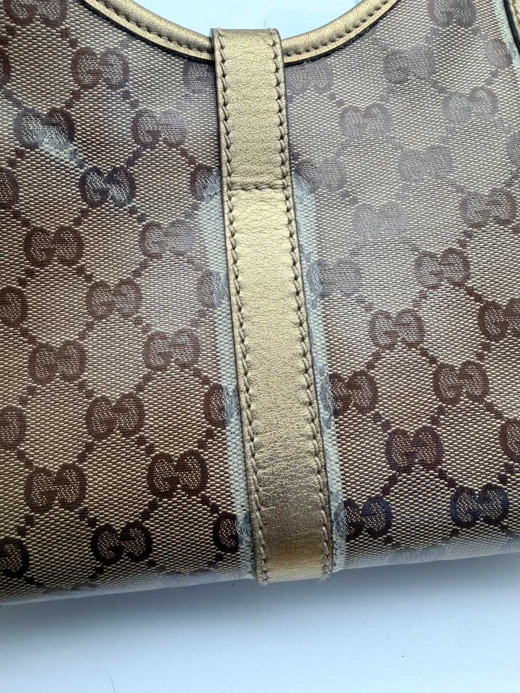 Gucci Crystal GG Canvas Joy Shoulder Bag