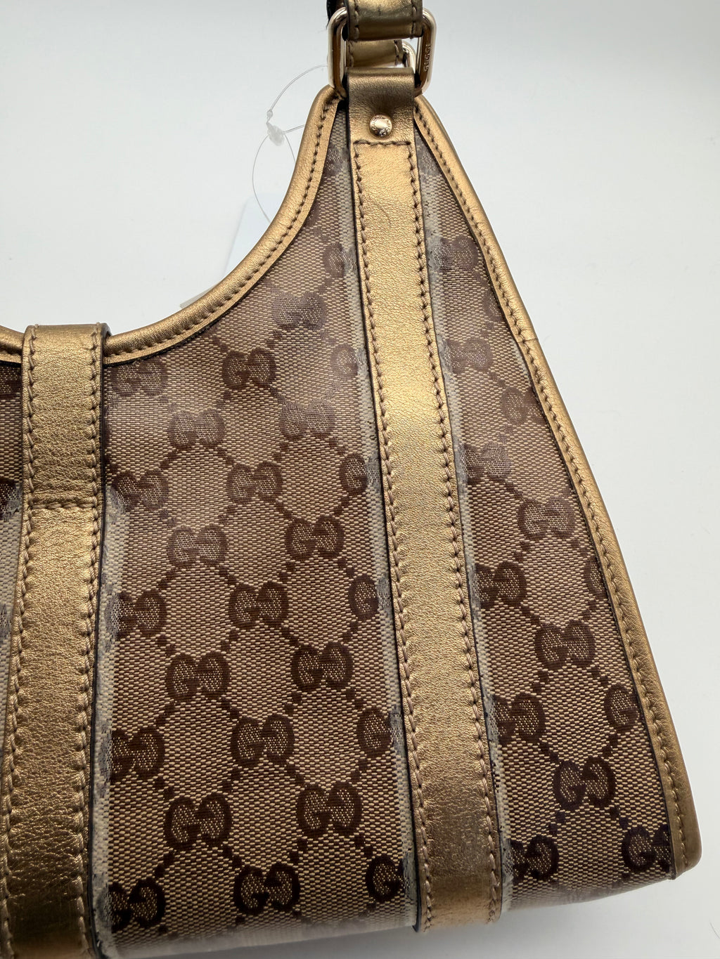 Gucci Crystal GG Canvas Joy Shoulder Bag