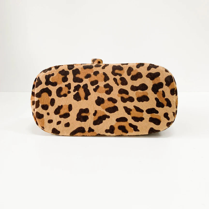 Louis Vuitton Azzedine Alaia Monogram Brown Leopard Leather Bag