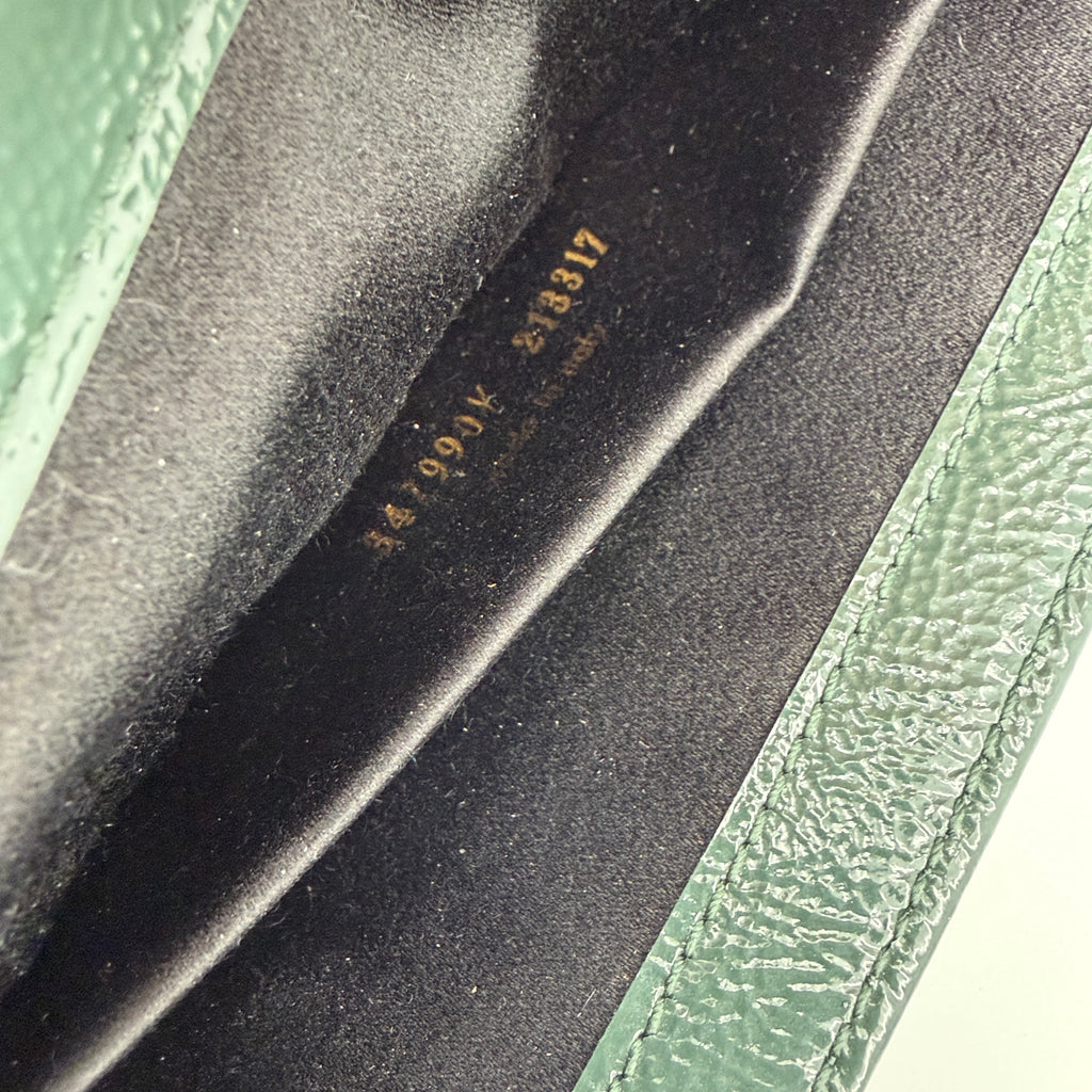 Saint Laurent Paris Belle De Jour Patent Clutch