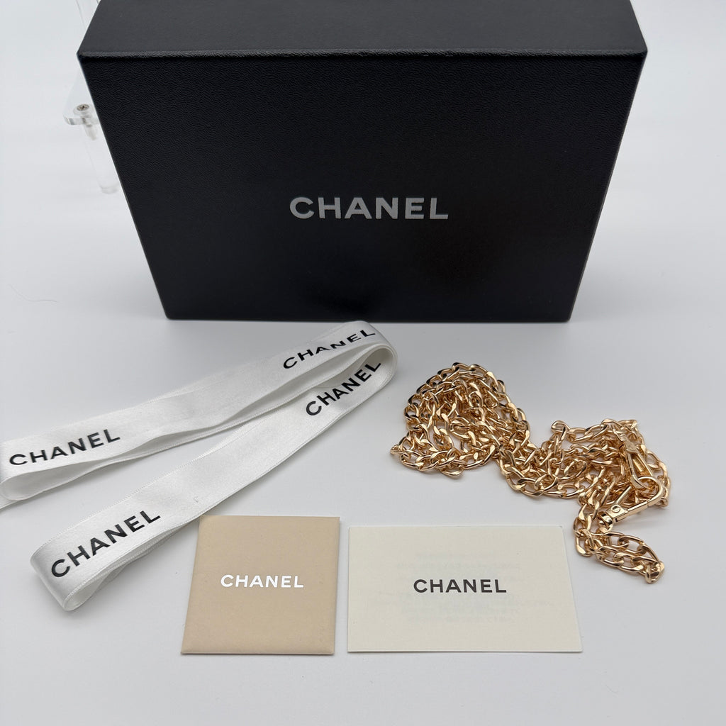 Chanel Lambskin Leather Wallet on a Chain