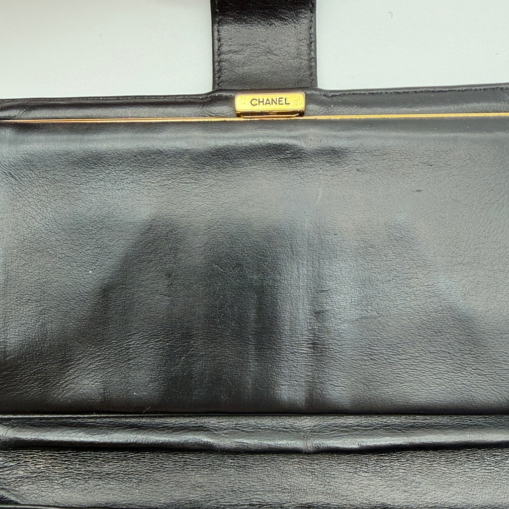 Chanel Lambskin Leather Wallet on a Chain