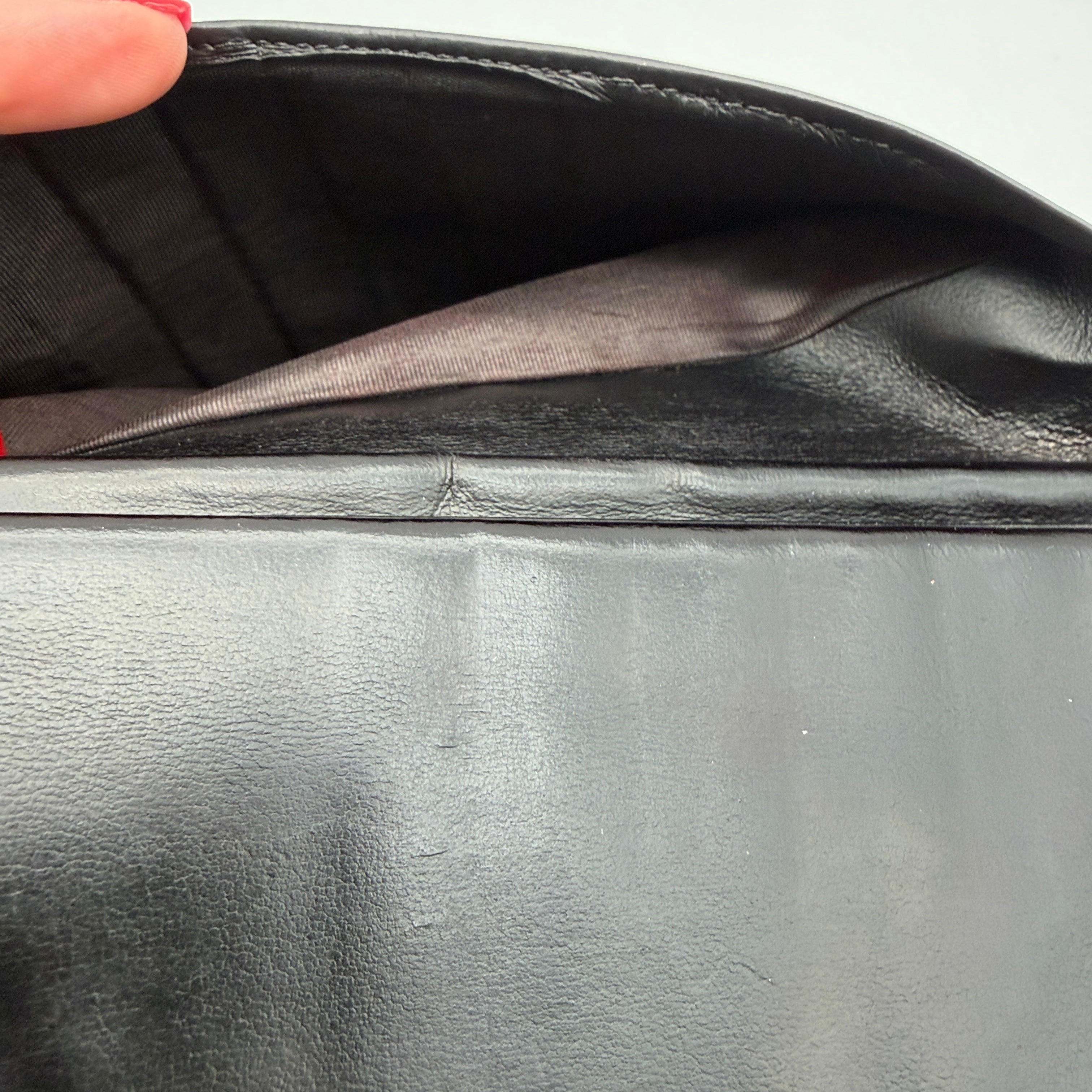 Chanel Lambskin Leather Wallet on a Chain