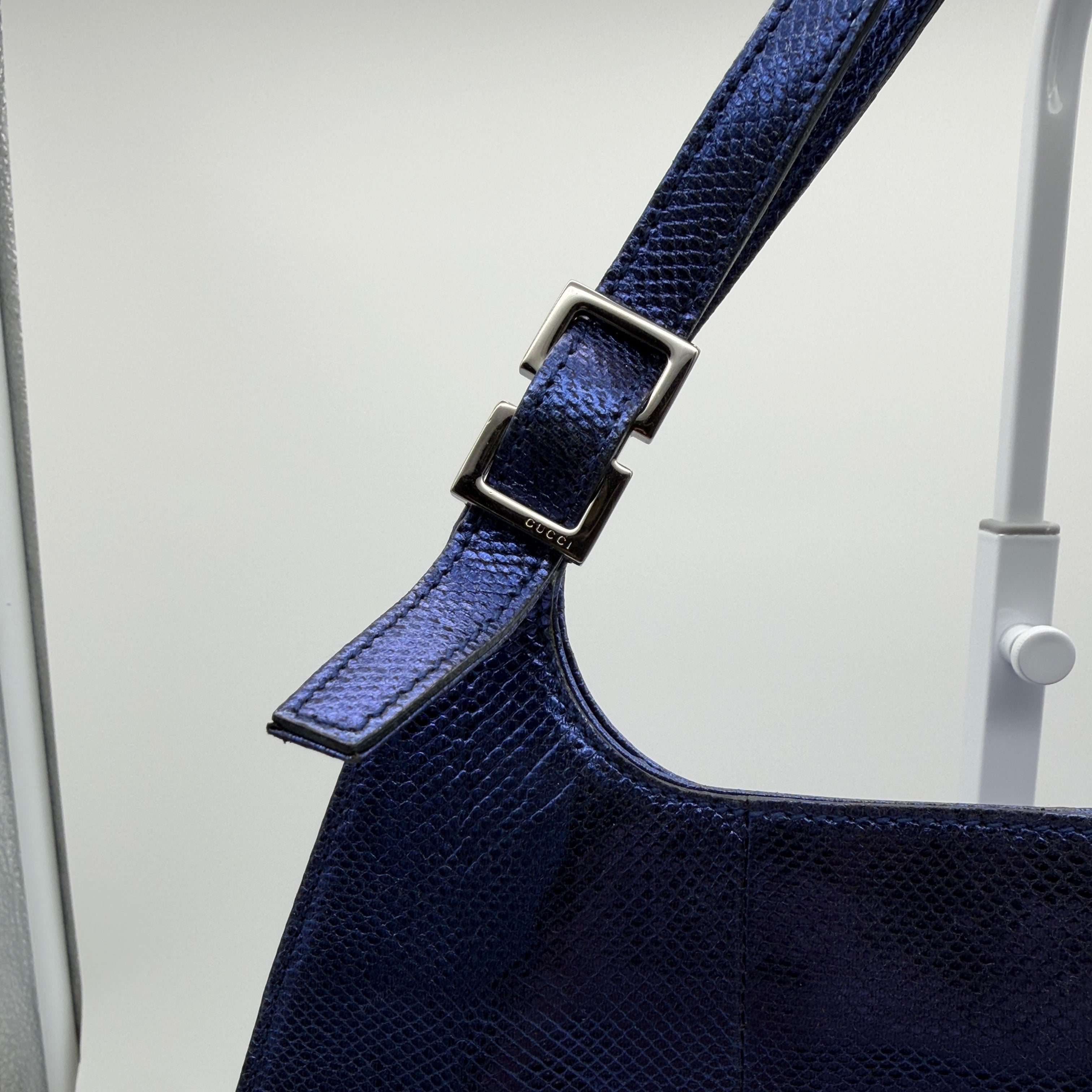 Gucci Metallic Python Jackie Bag