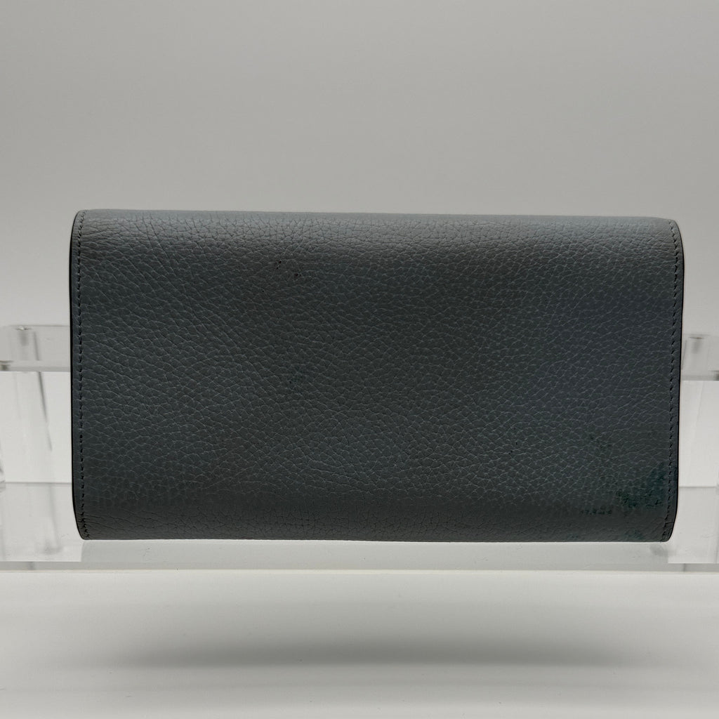 Gucci Interlocking GG Continental Python Emblem Wallet