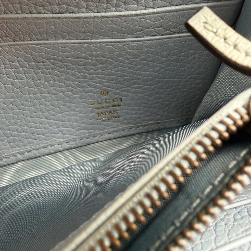Gucci Interlocking GG Continental Python Emblem Wallet