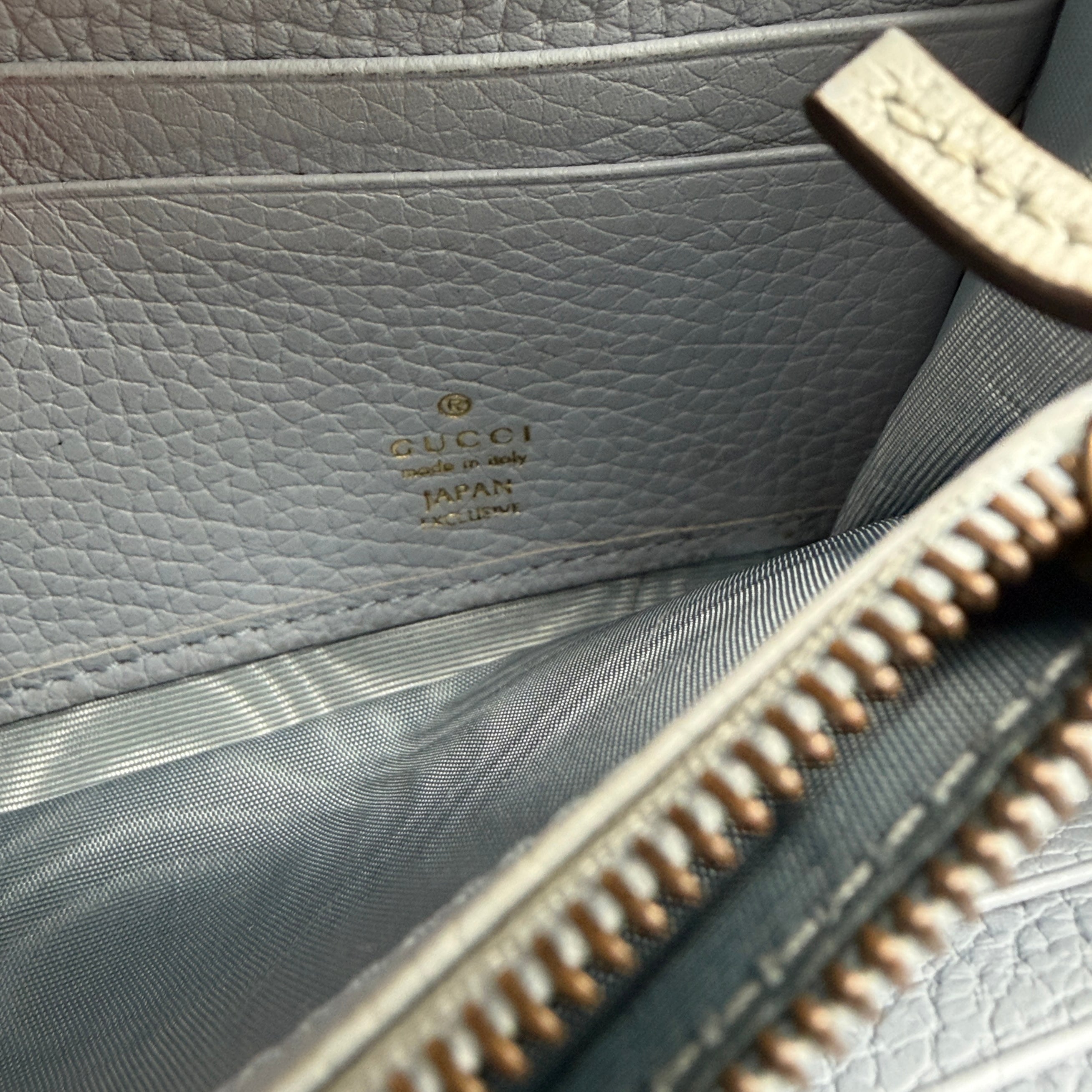 Gucci Interlocking GG Continental Python Emblem Wallet
