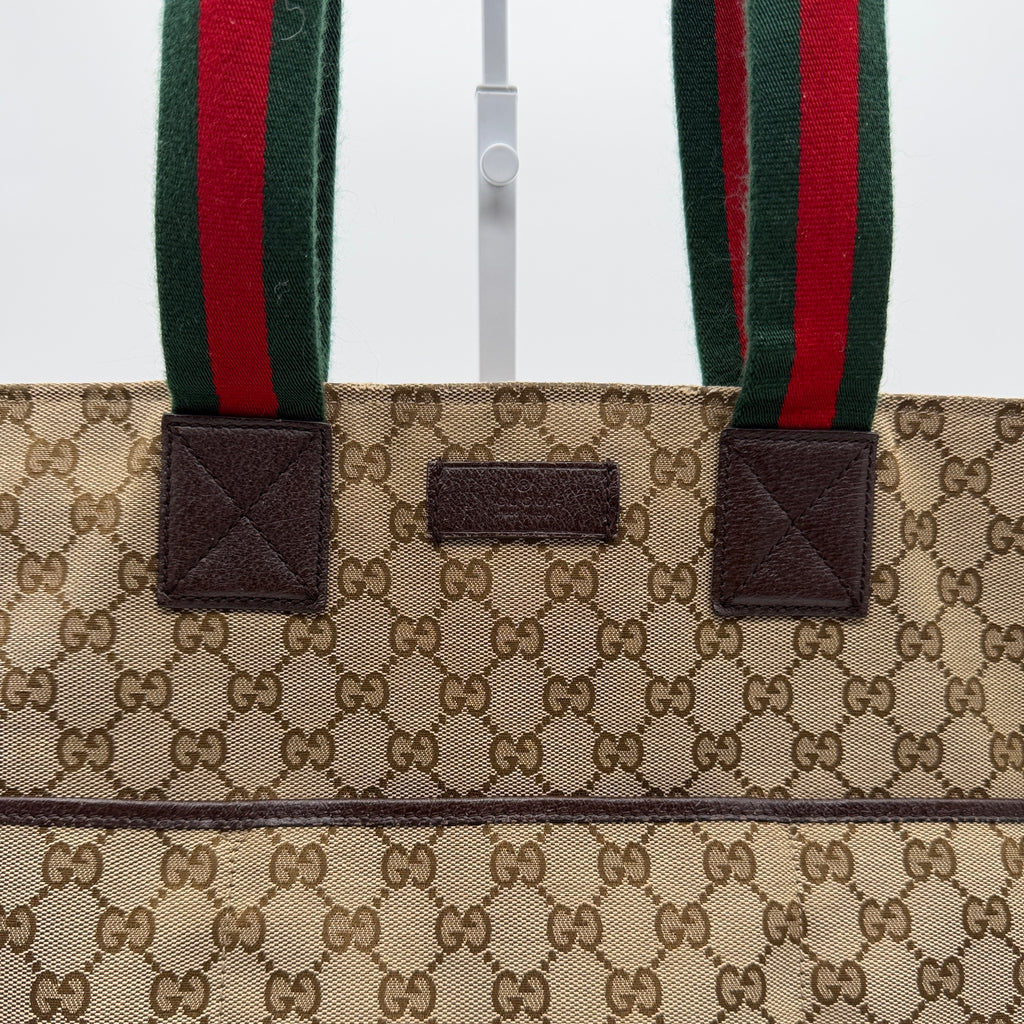 Gucci Canvas Tote Bag