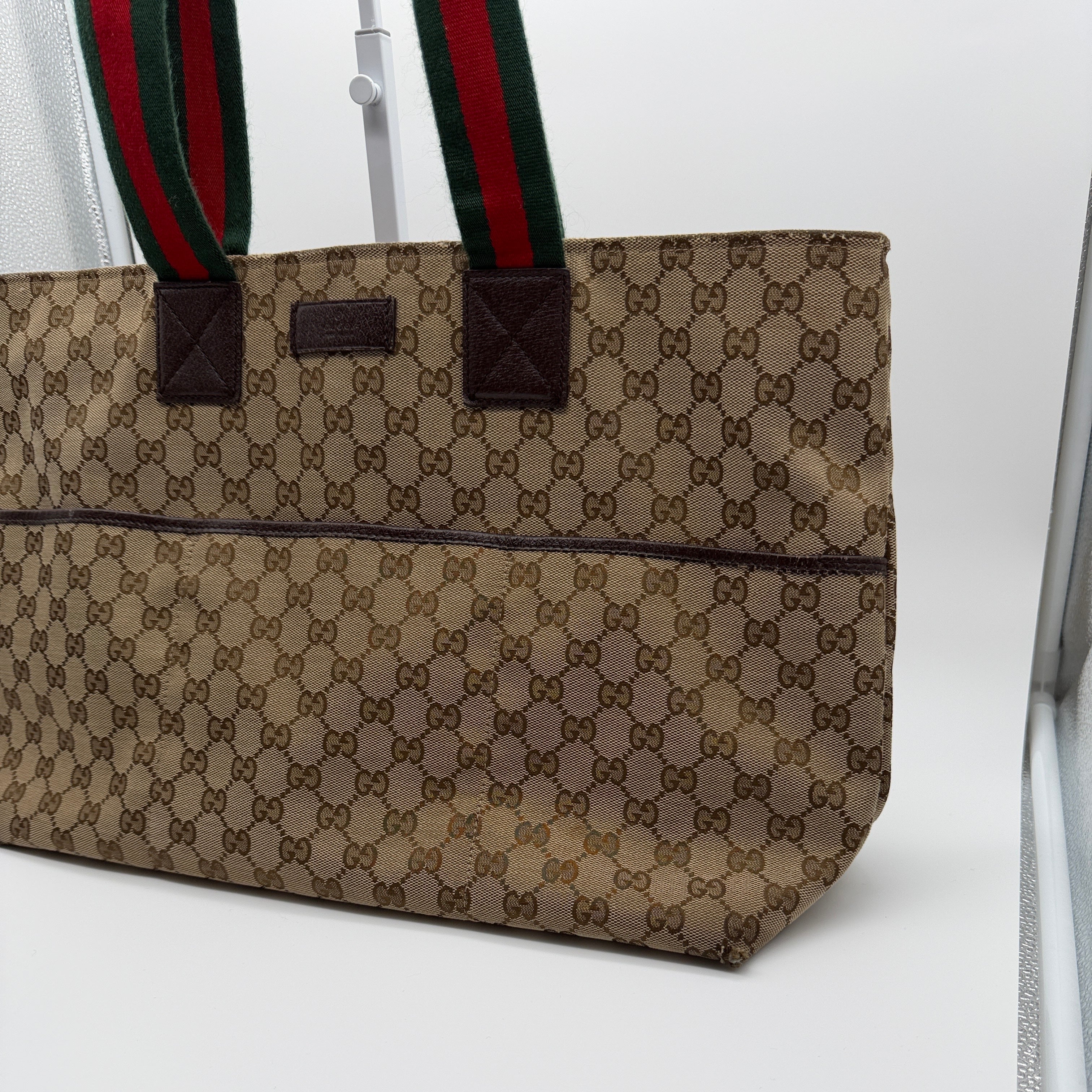 Gucci Canvas Tote Bag