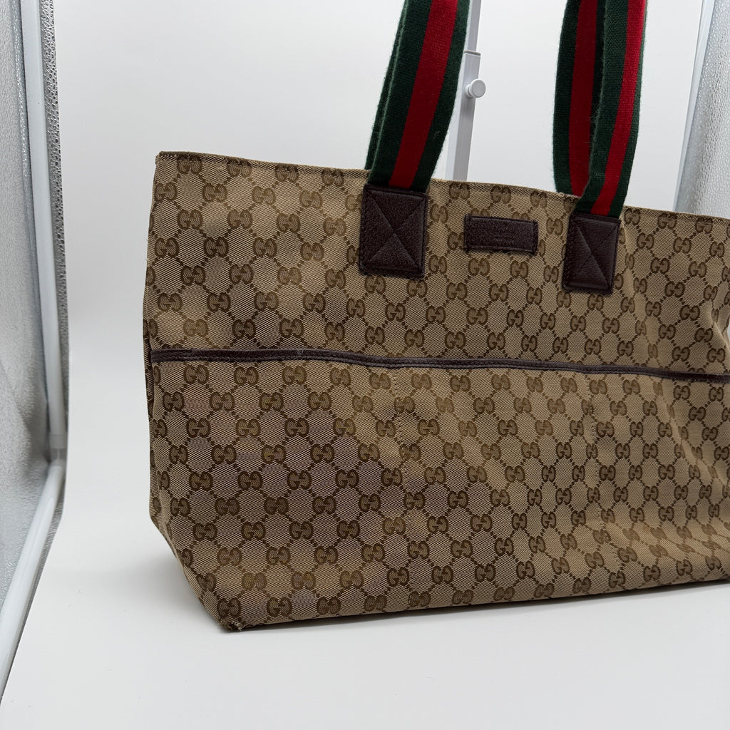 Gucci Canvas Tote Bag