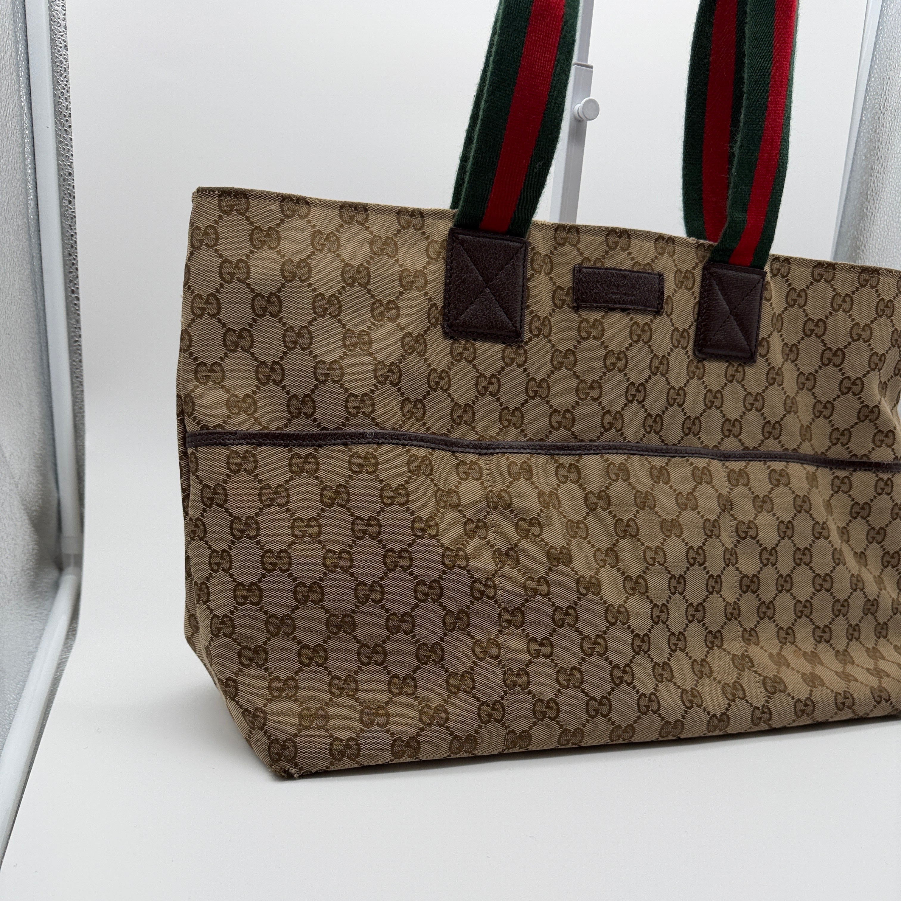 Gucci Canvas Tote Bag