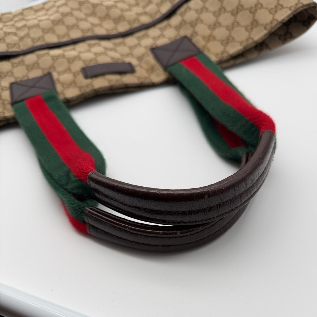 Gucci Canvas Tote Bag