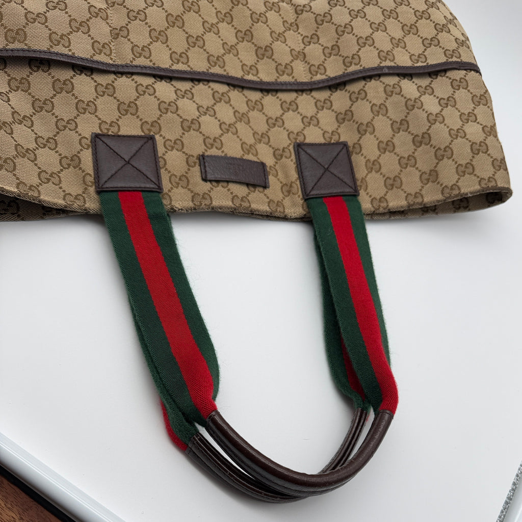 Gucci Canvas Tote Bag