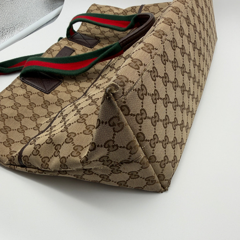 Gucci Canvas Tote Bag