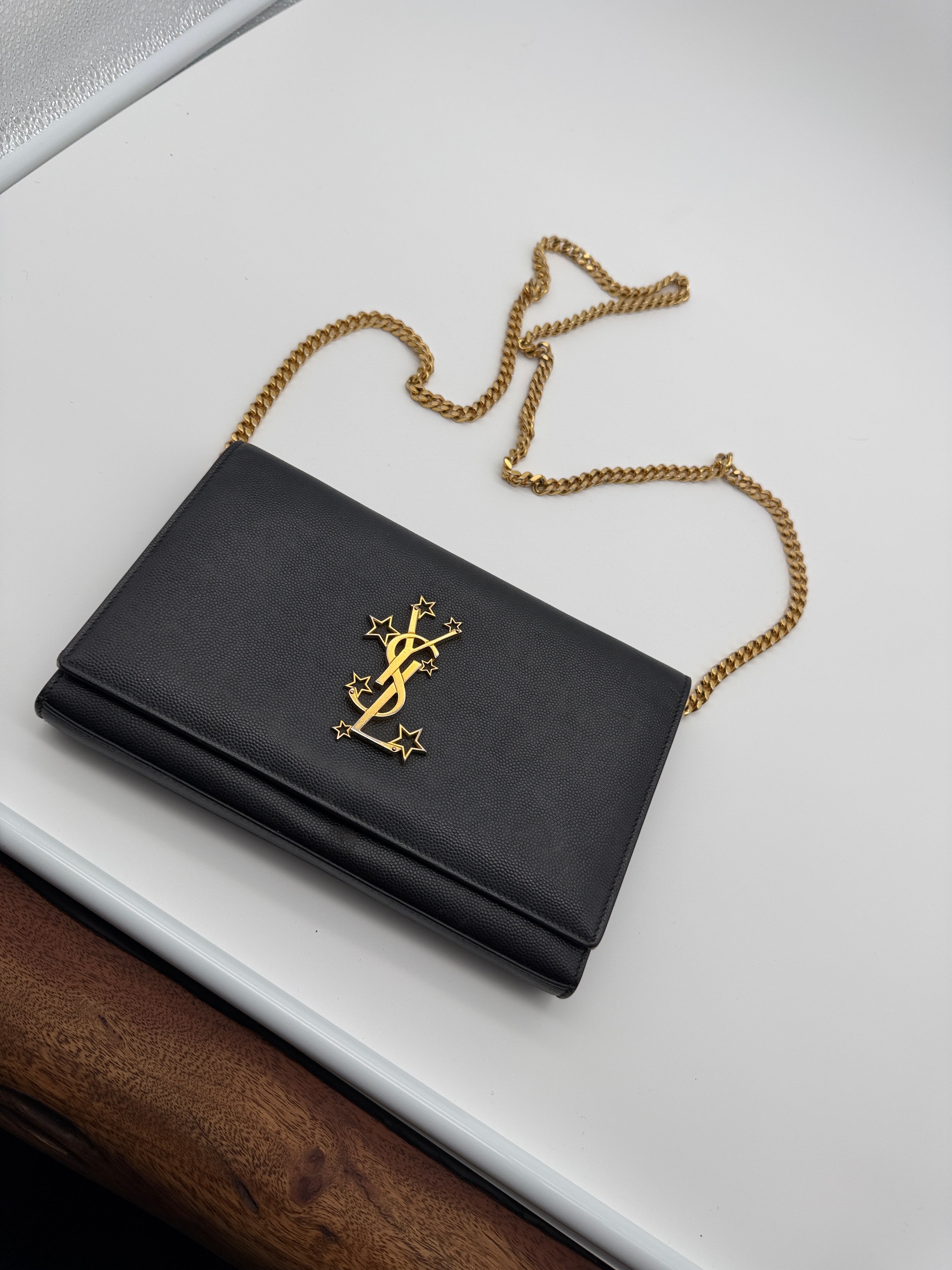 Saint Laurent Star Studded Kate Bag