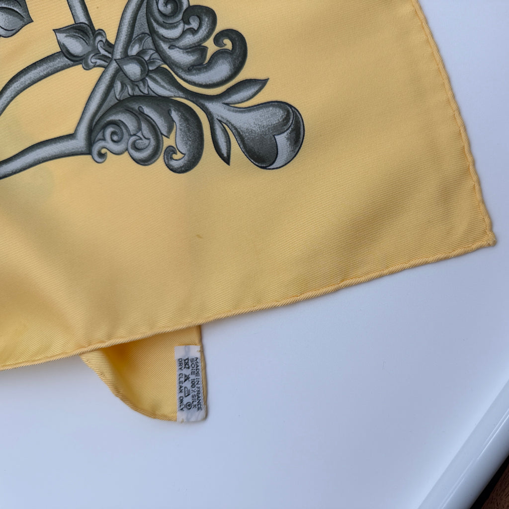 Hermès Les Chevaux des Moghols Silk Scarf