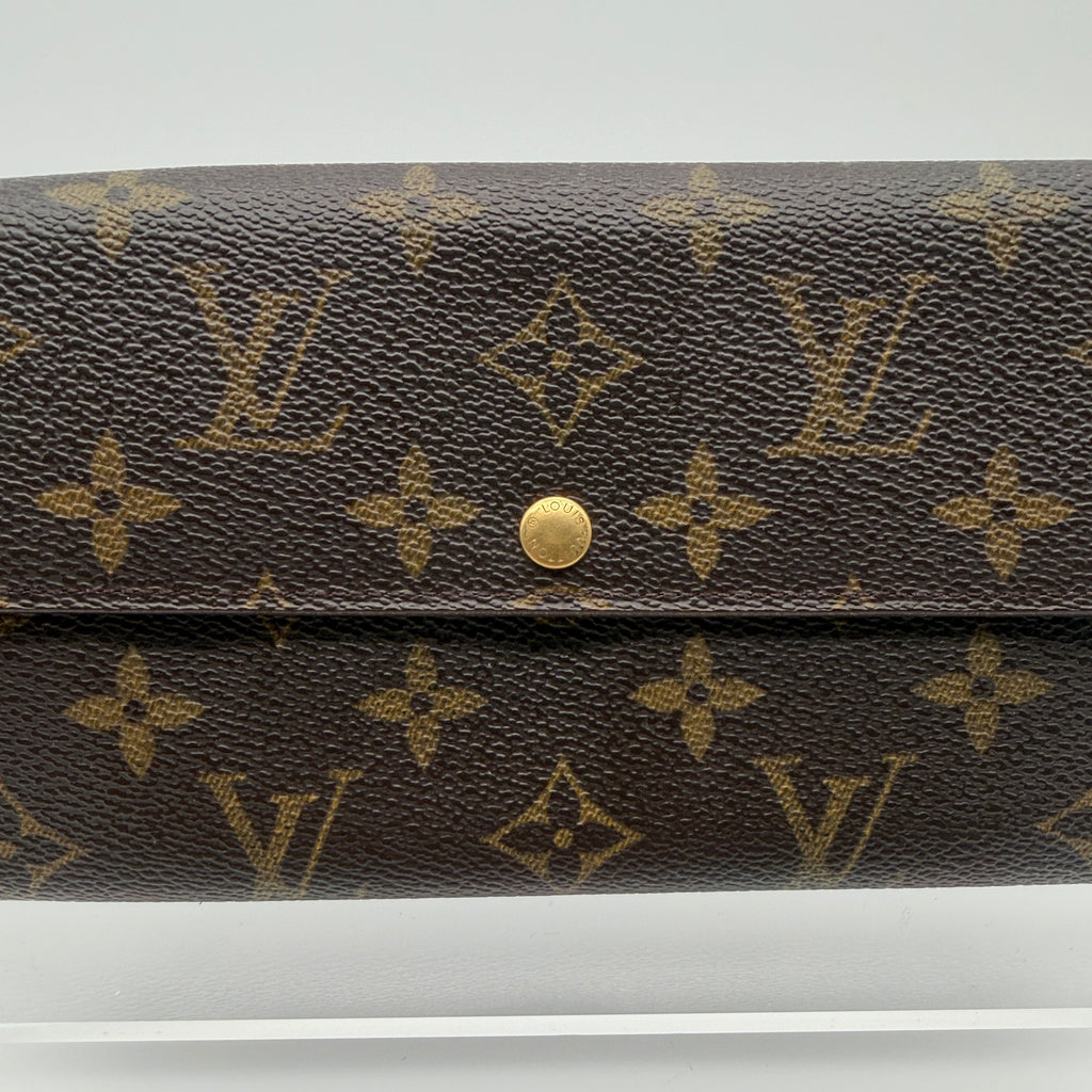 Louis Vuitton Sarah Wallet on Chain