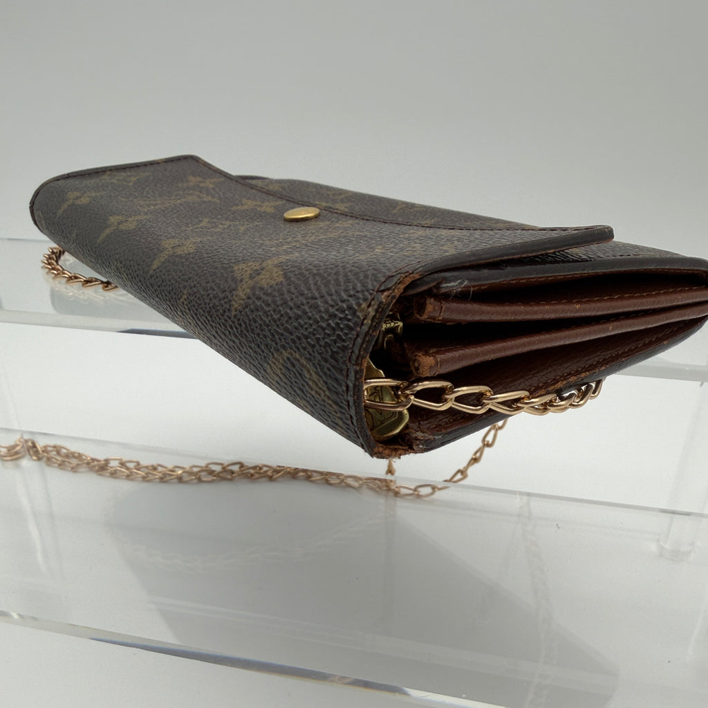 Louis Vuitton Sarah Wallet on Chain