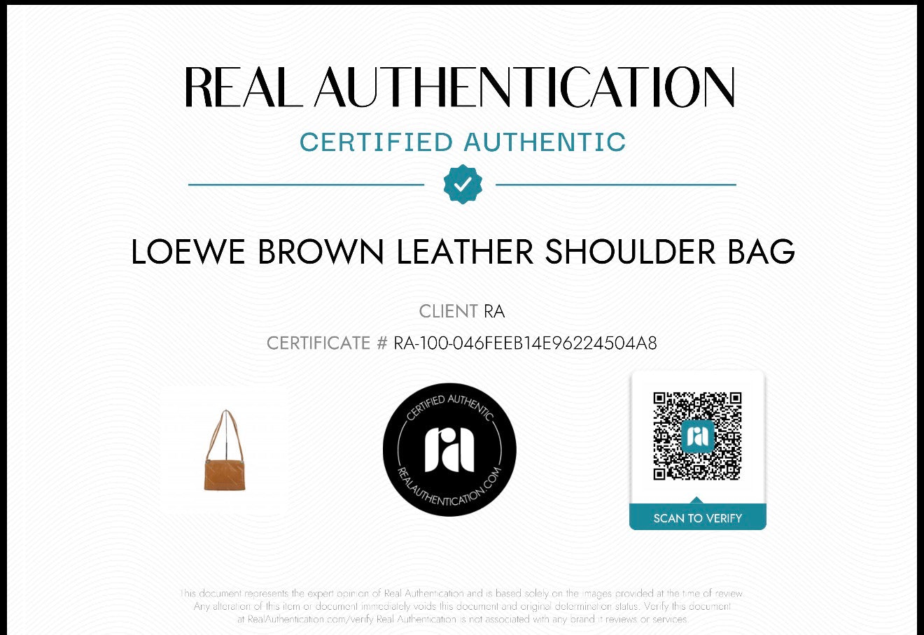 Loewe Anagram Shoulder Bag