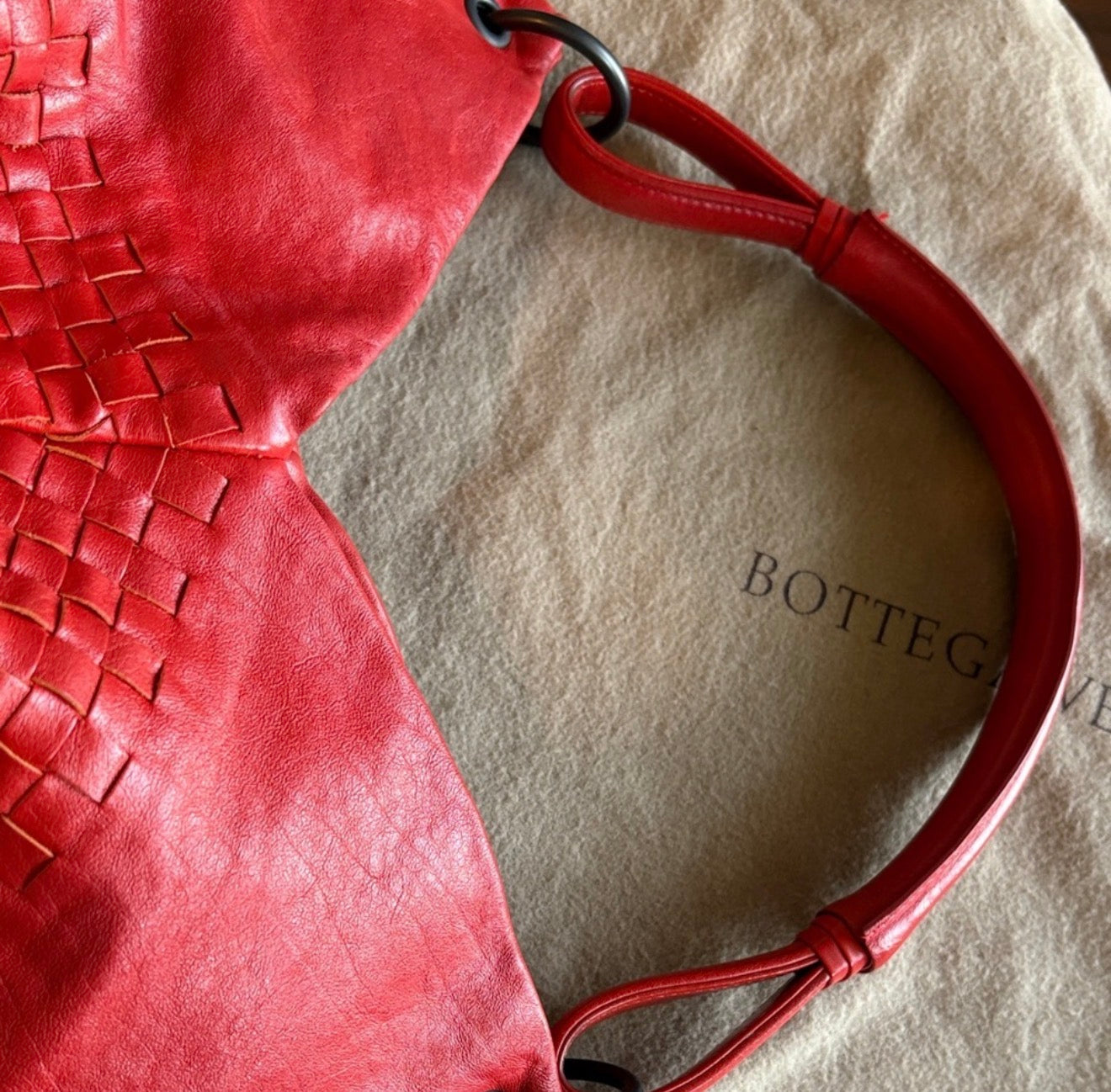 Bottega Veneta Aquilone Fortune Cookie Hobo Bag