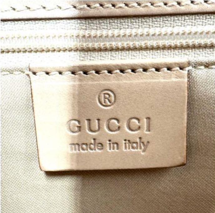 Gucci Piston Lock Bardot Tote