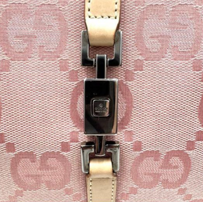 Gucci Piston Lock Bardot Tote