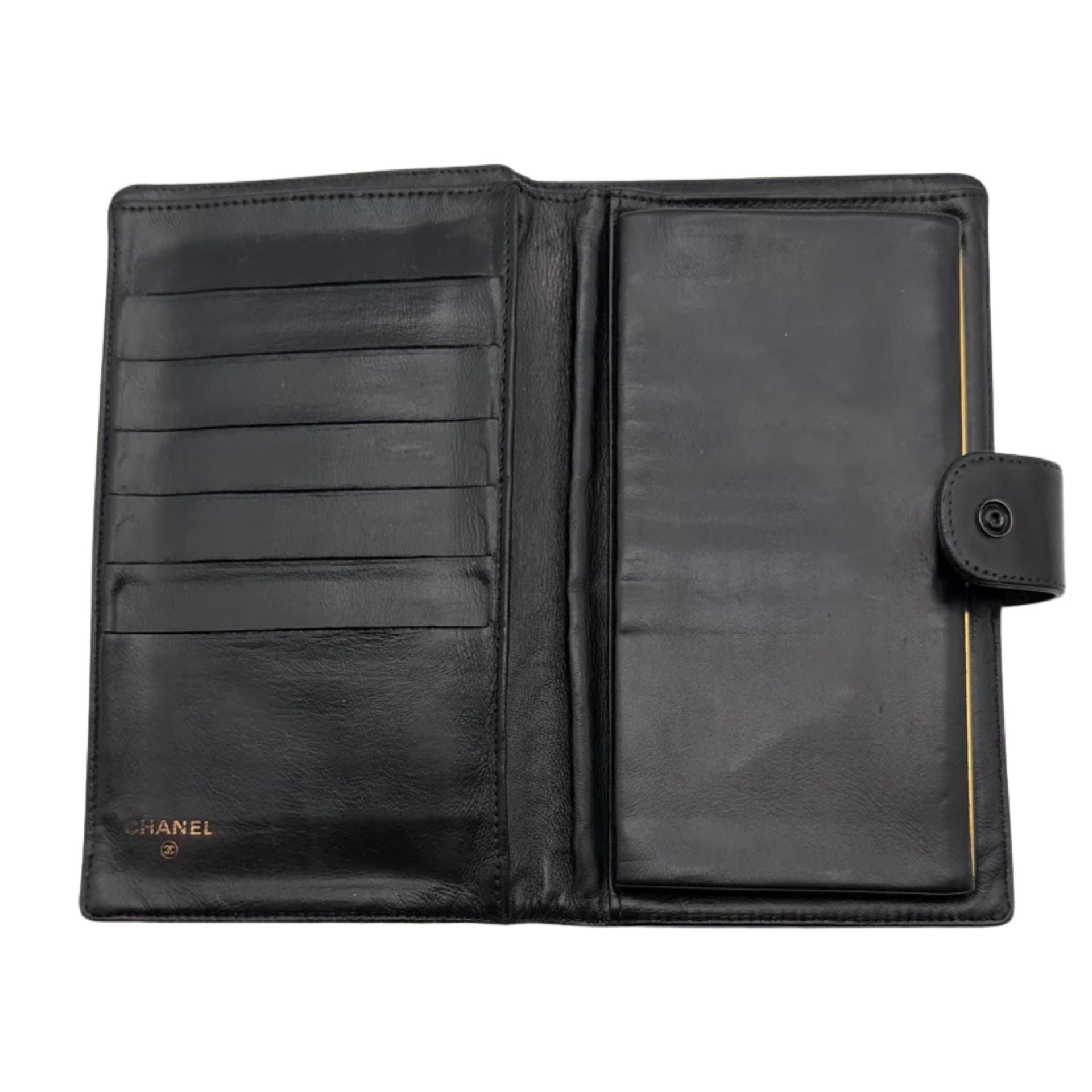 Chanel Lambskin Leather Wallet on a Chain