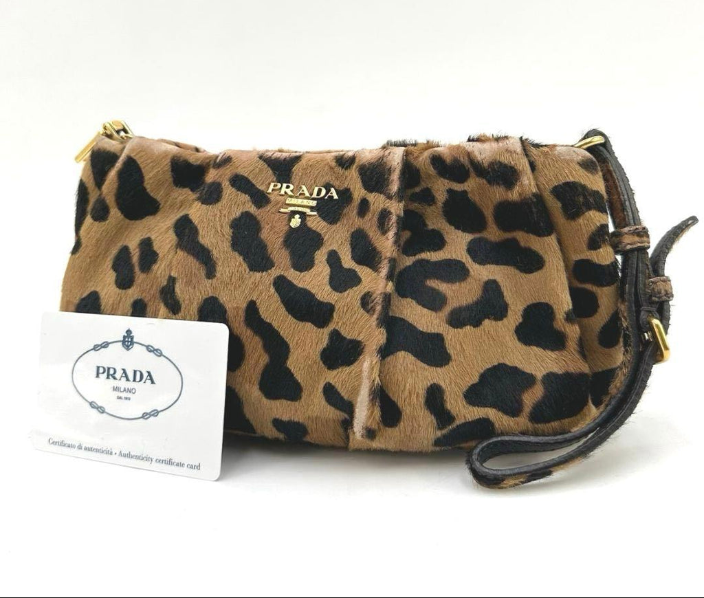 Prada Cavallino Clutch