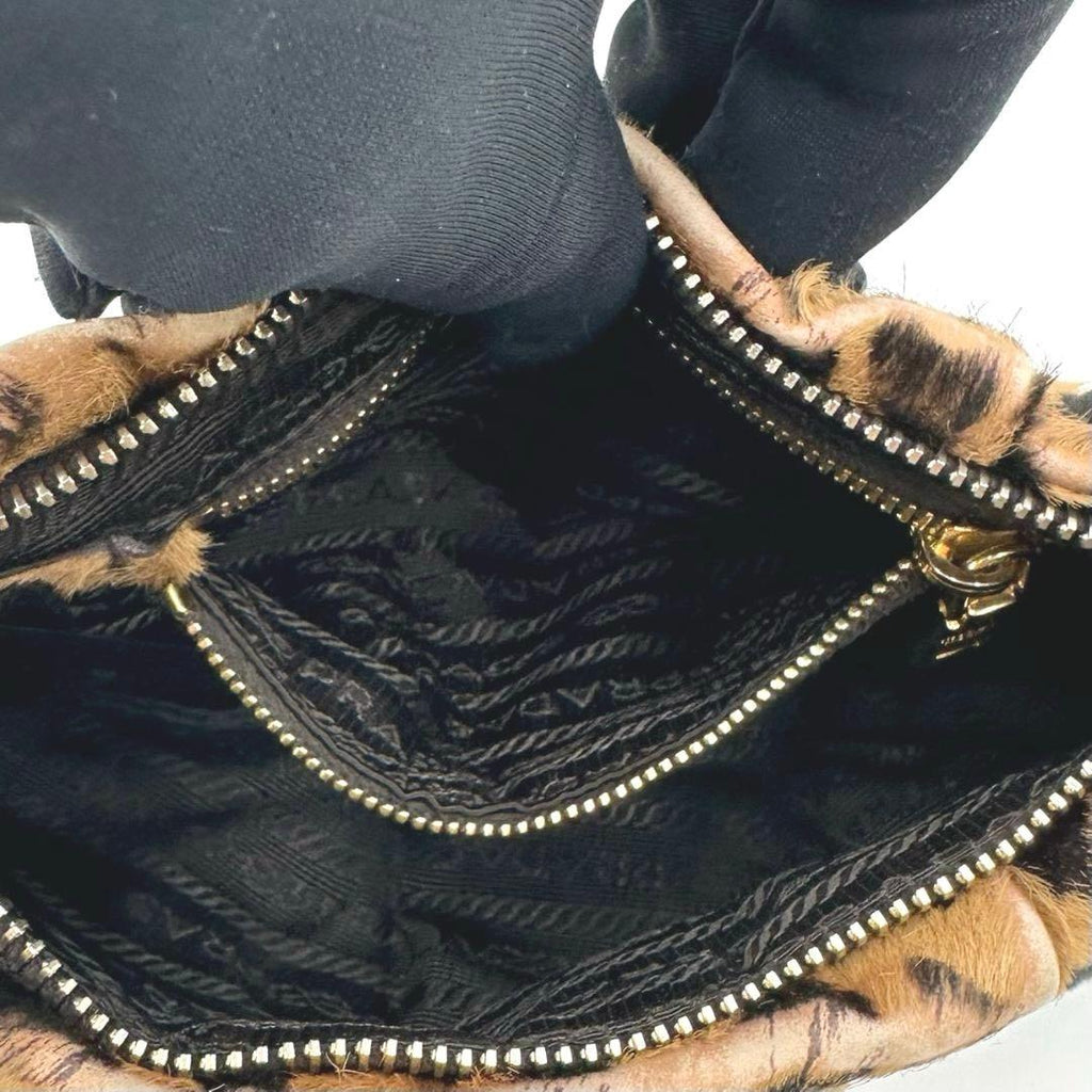 Prada Cavallino Clutch