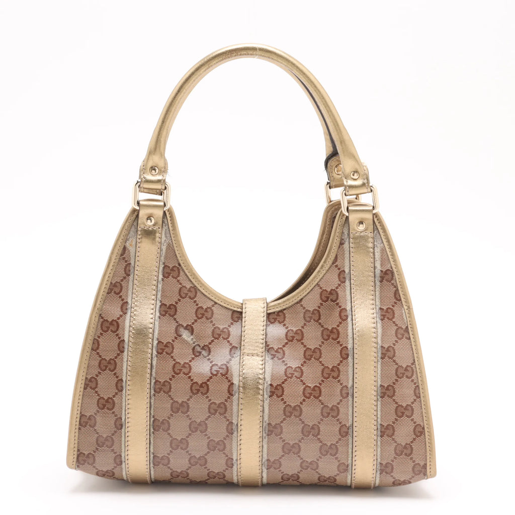 Gucci Crystal GG Canvas Joy Shoulder Bag