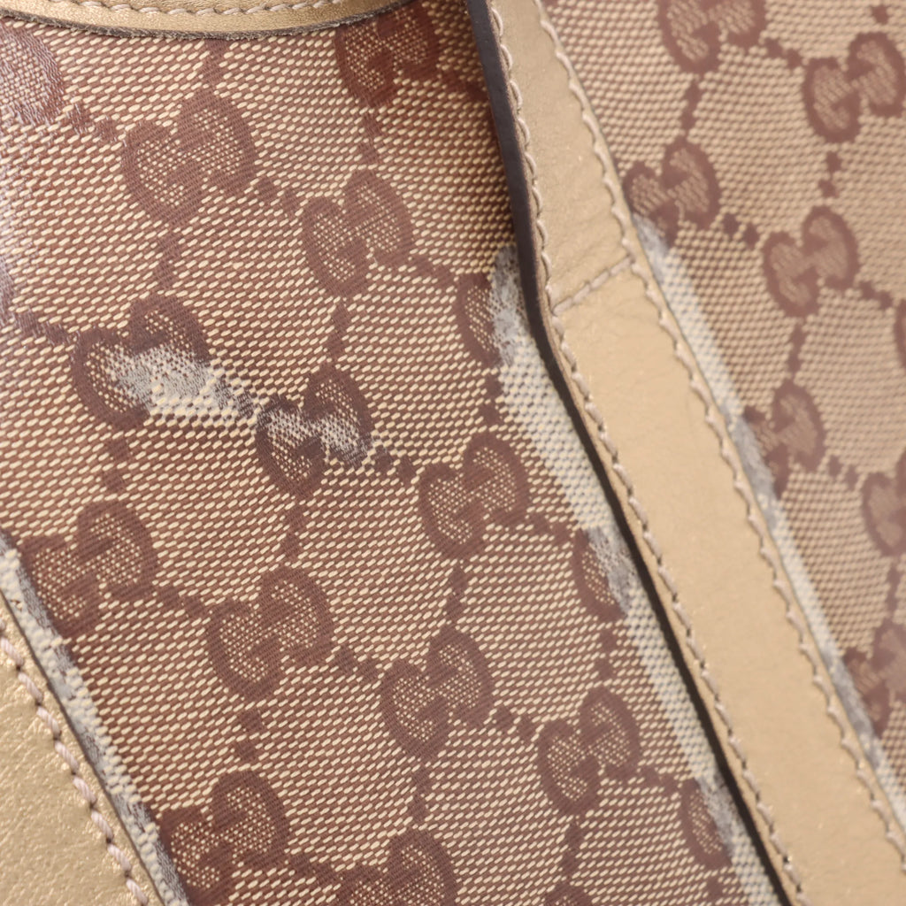 Gucci Crystal GG Canvas Joy Shoulder Bag