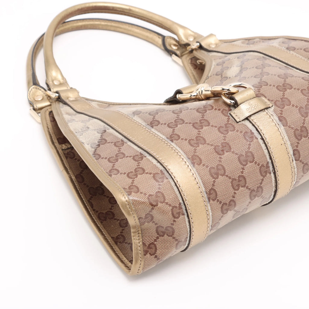 Gucci Crystal GG Canvas Joy Shoulder Bag