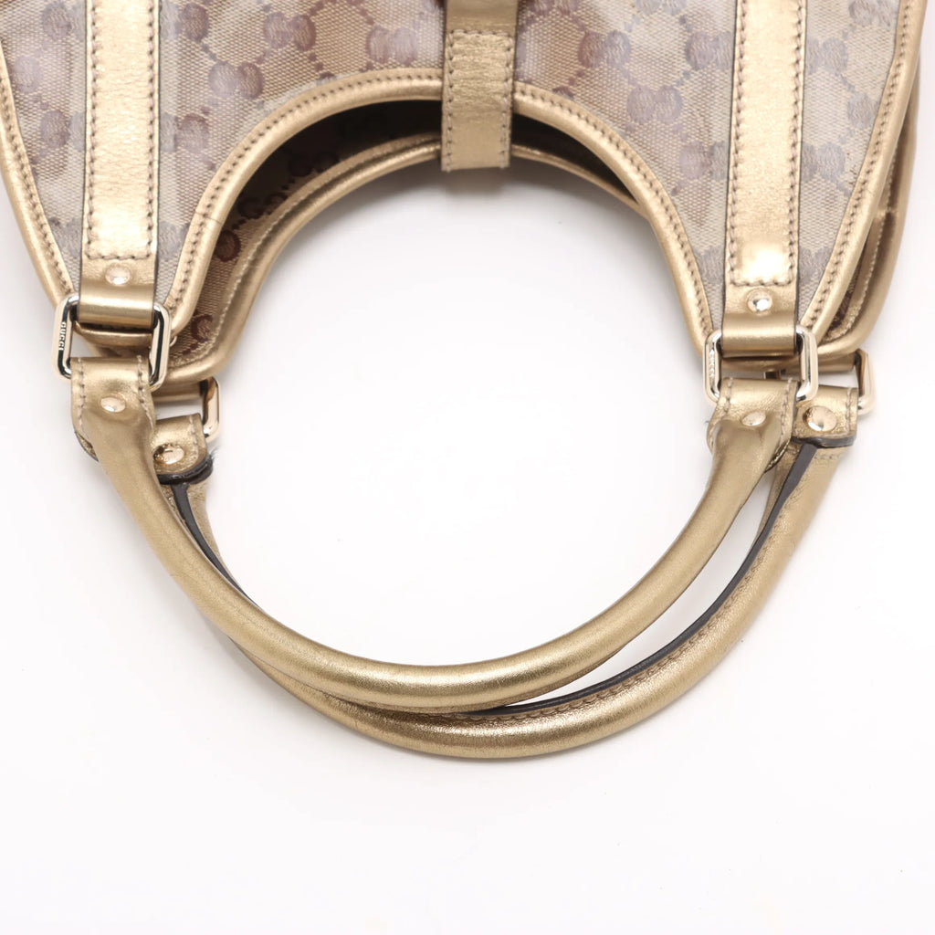 Gucci Crystal GG Canvas Joy Shoulder Bag
