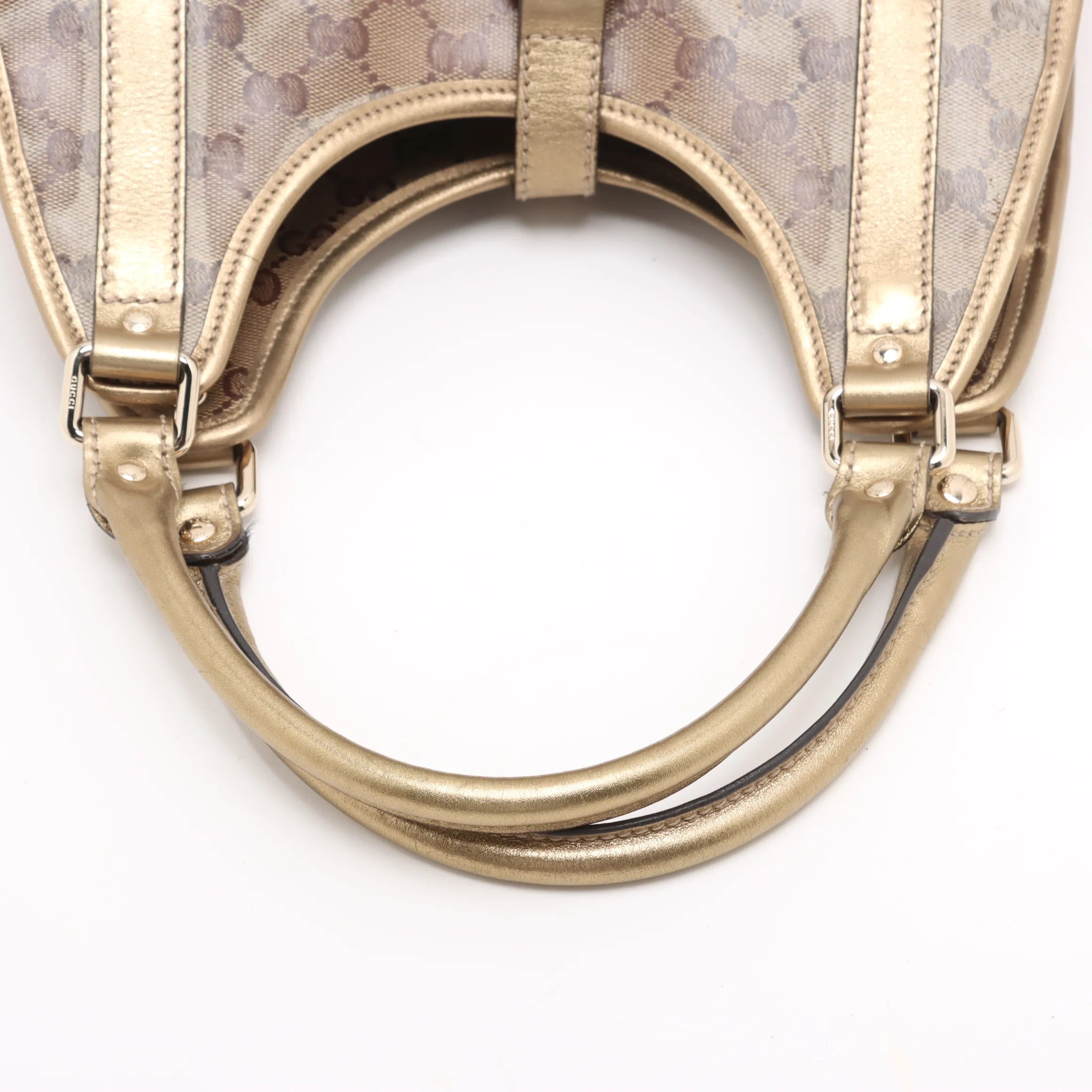 Gucci Crystal GG Canvas Joy Shoulder Bag