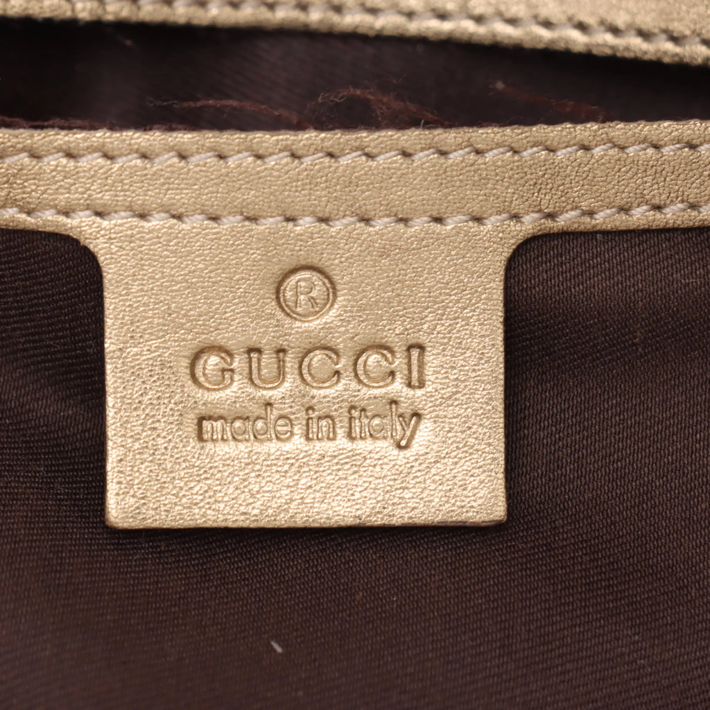 Gucci Crystal GG Canvas Joy Shoulder Bag