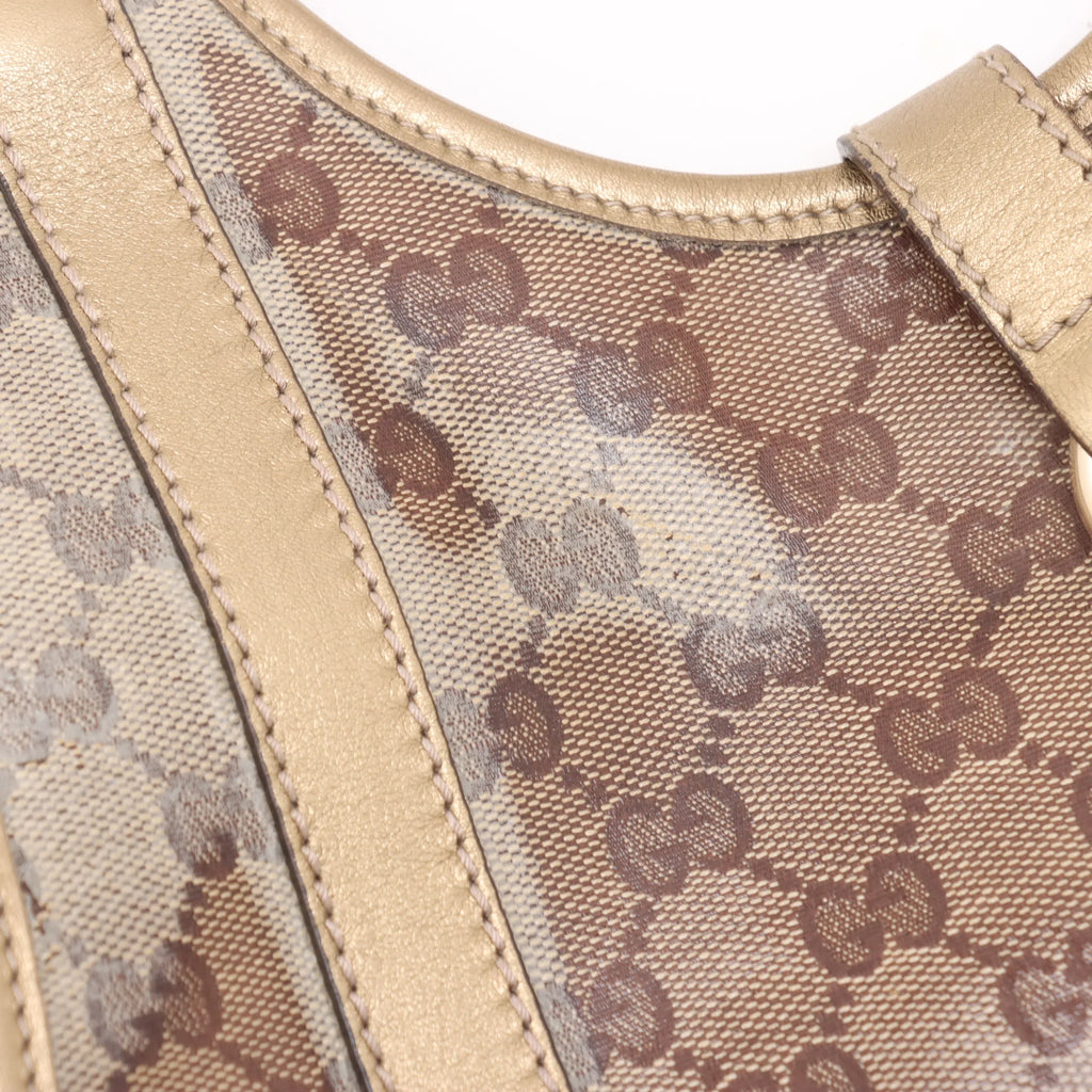 Gucci Crystal GG Canvas Joy Shoulder Bag