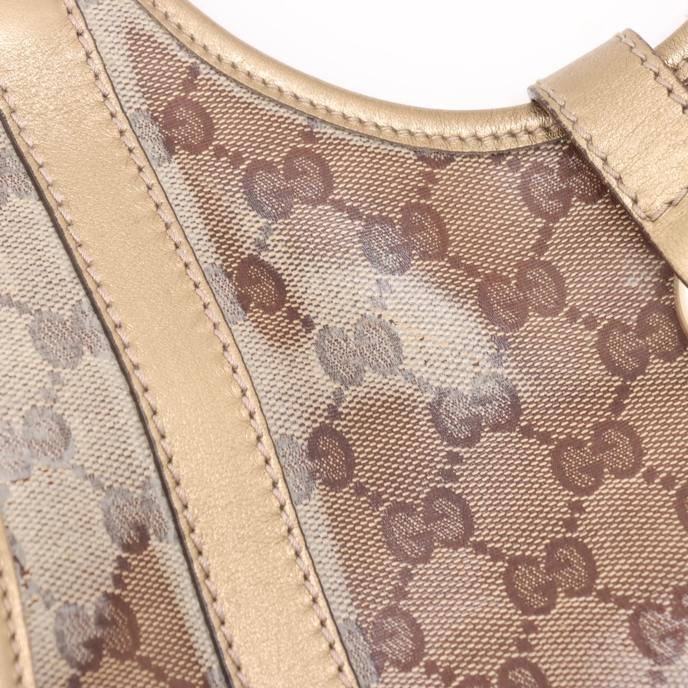 Gucci Crystal GG Canvas Joy Shoulder Bag