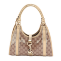 Gucci Crystal GG Canvas Joy Shoulder Bag