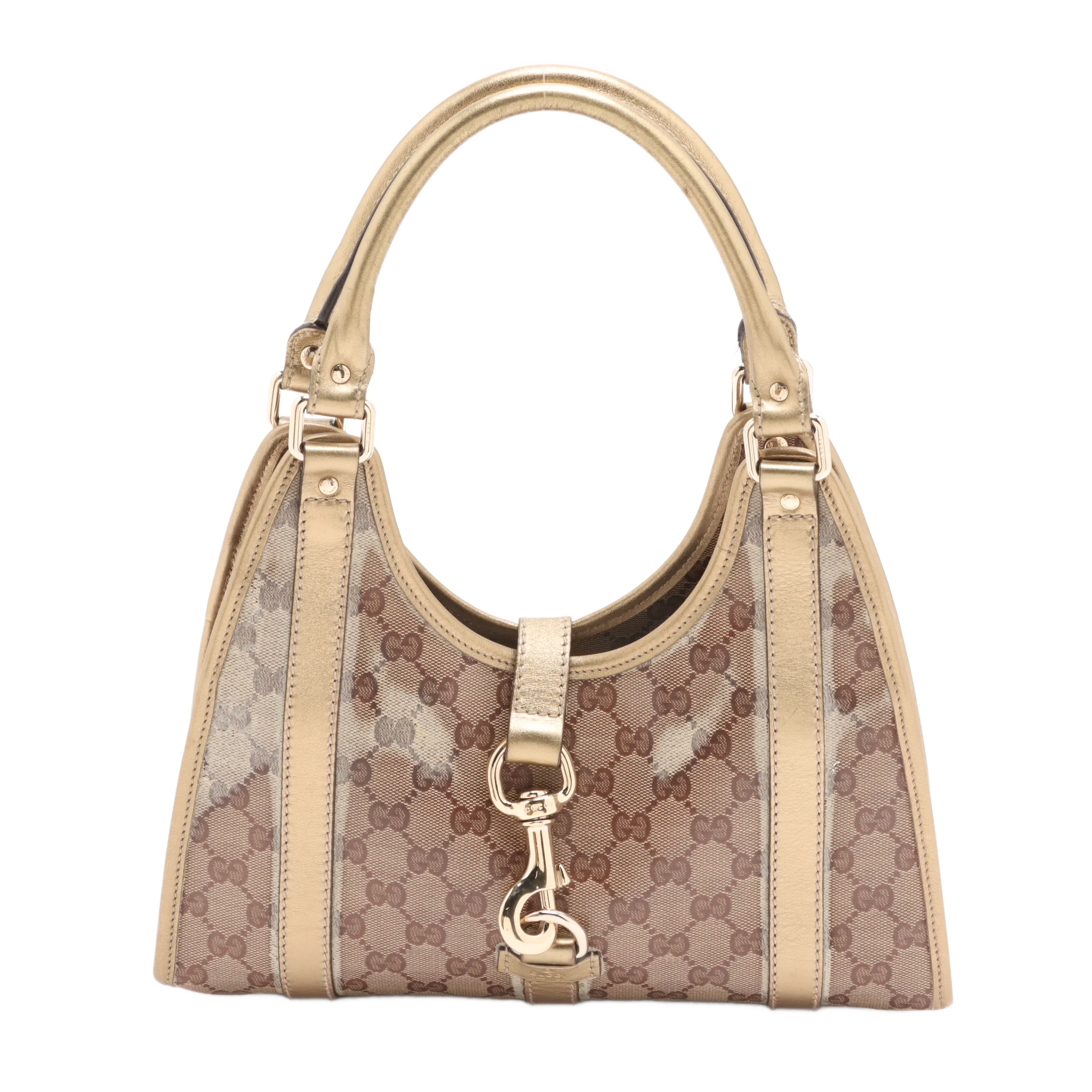 Gucci Crystal GG Canvas Joy Shoulder Bag
