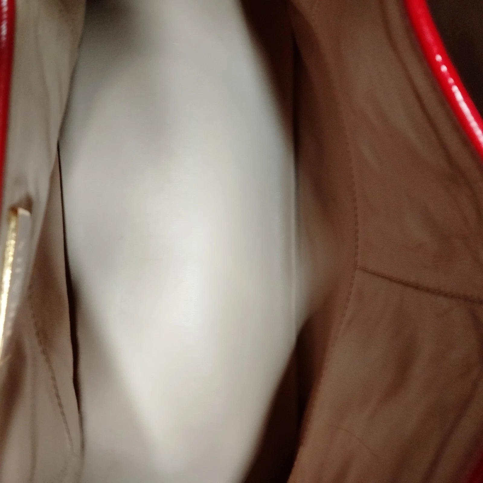 Prada Saffiano Vernice Promenade Bag