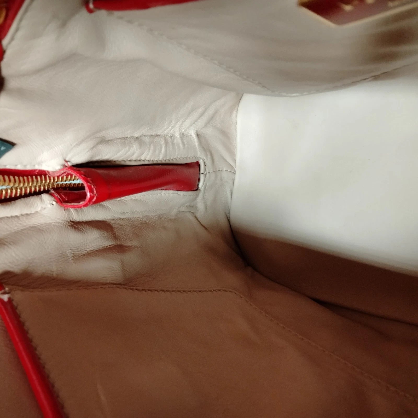 Prada Saffiano Vernice Promenade Bag