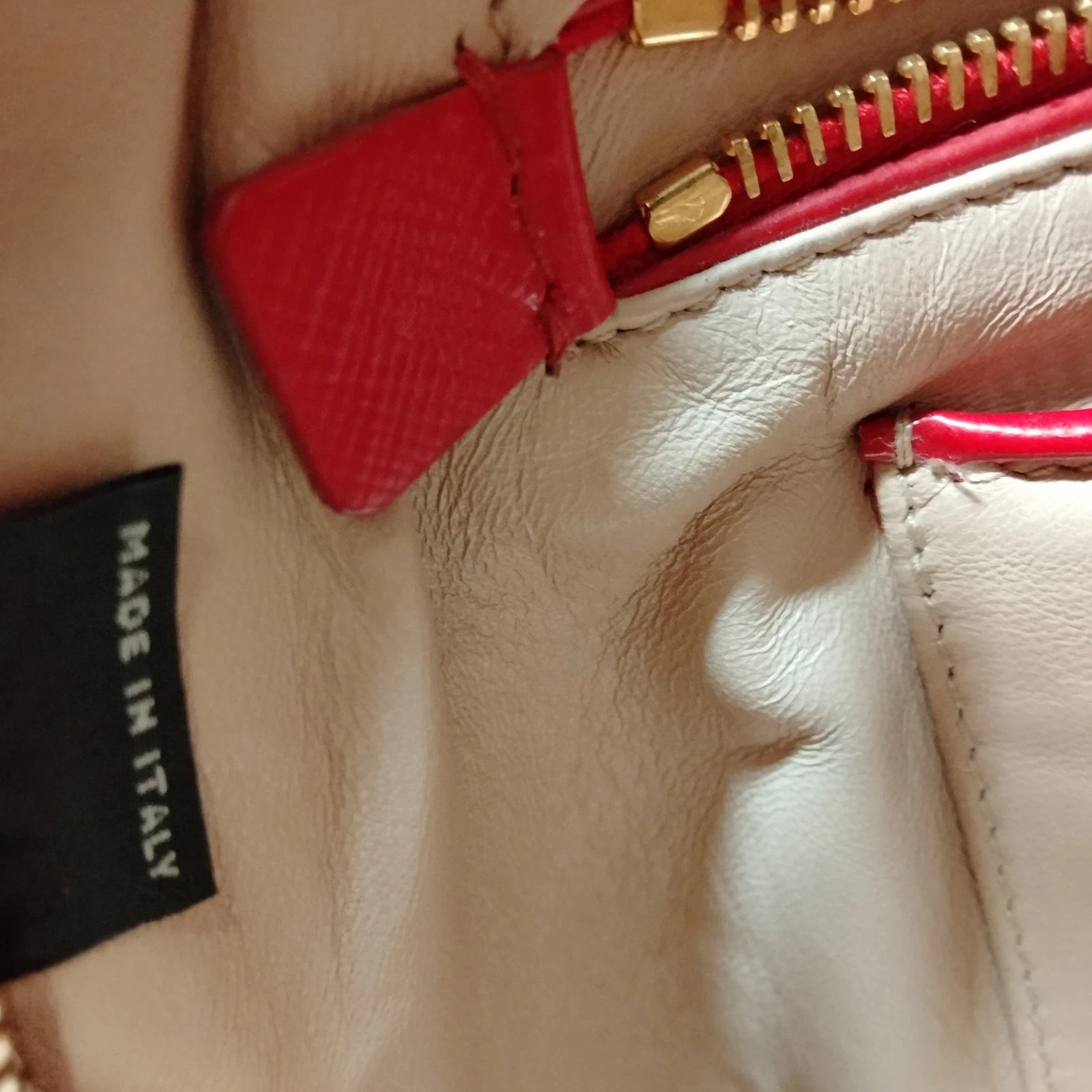 Prada Saffiano Vernice Promenade Bag