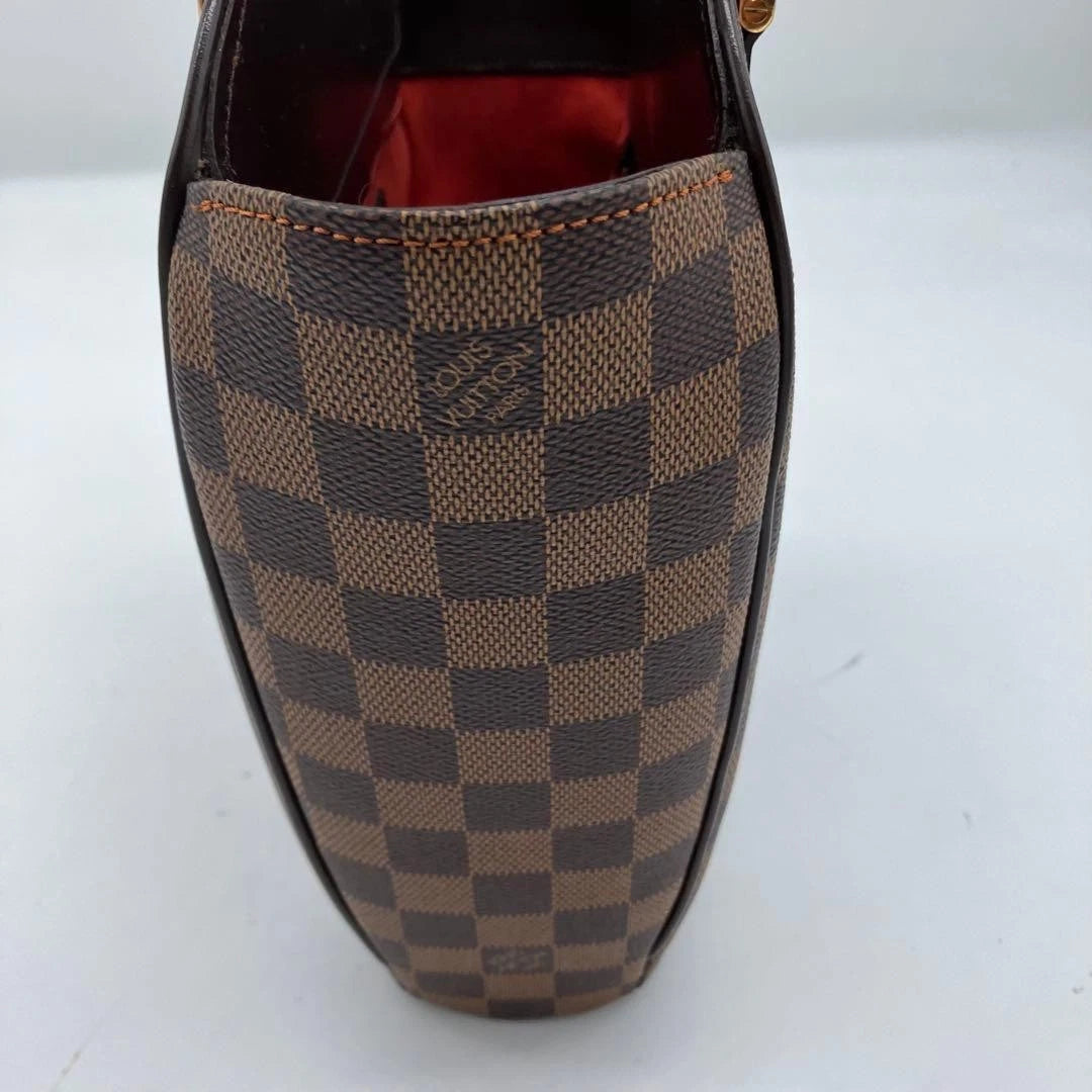 Louis Vuitton Sariasau Damier Leather Handbag