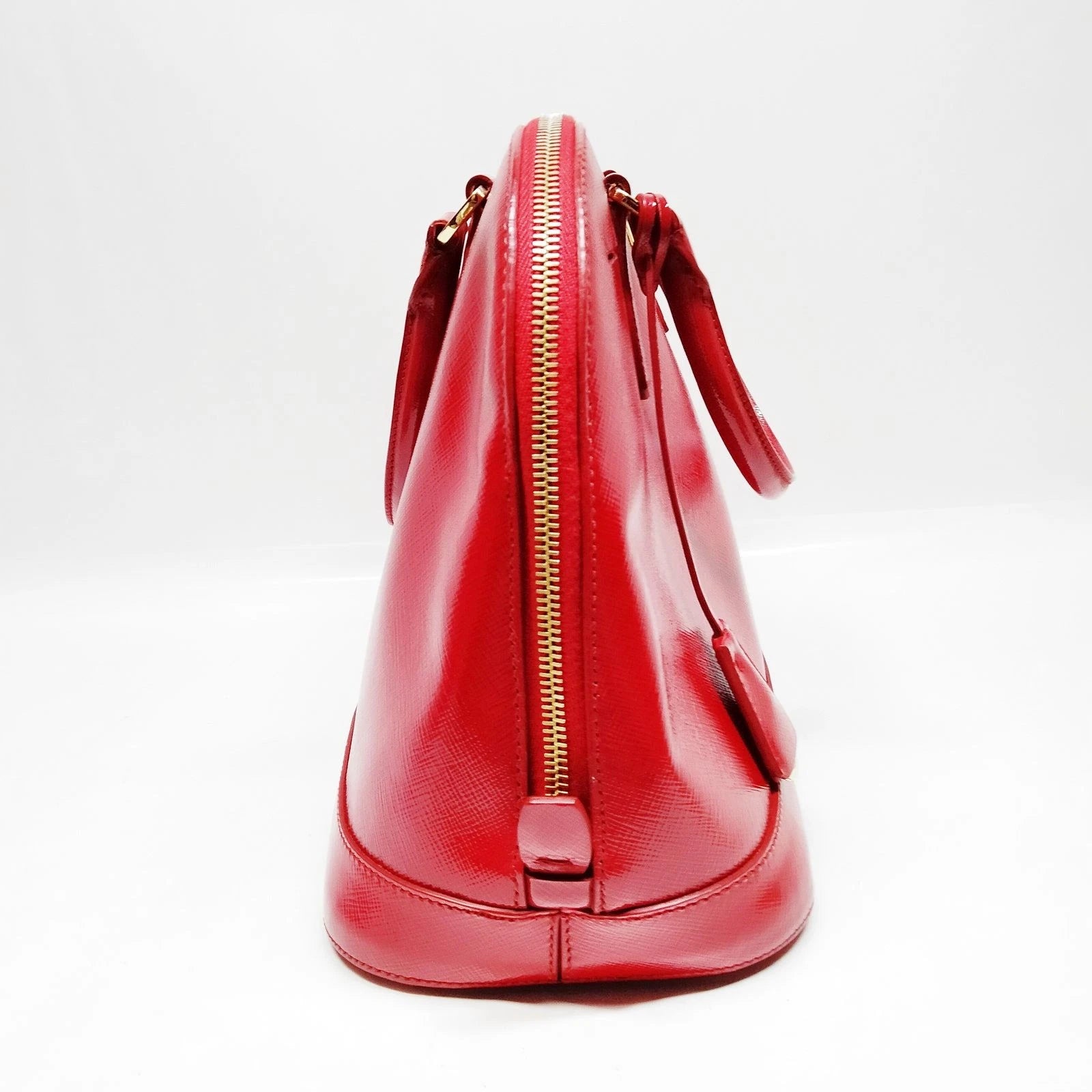 Prada Saffiano Vernice Promenade Bag