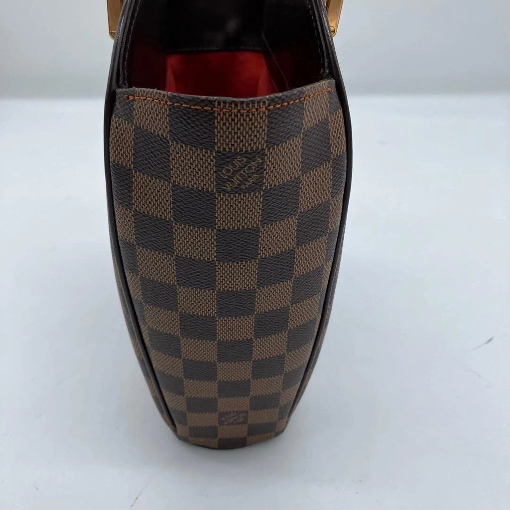 Louis Vuitton Sariasau Damier Leather Handbag