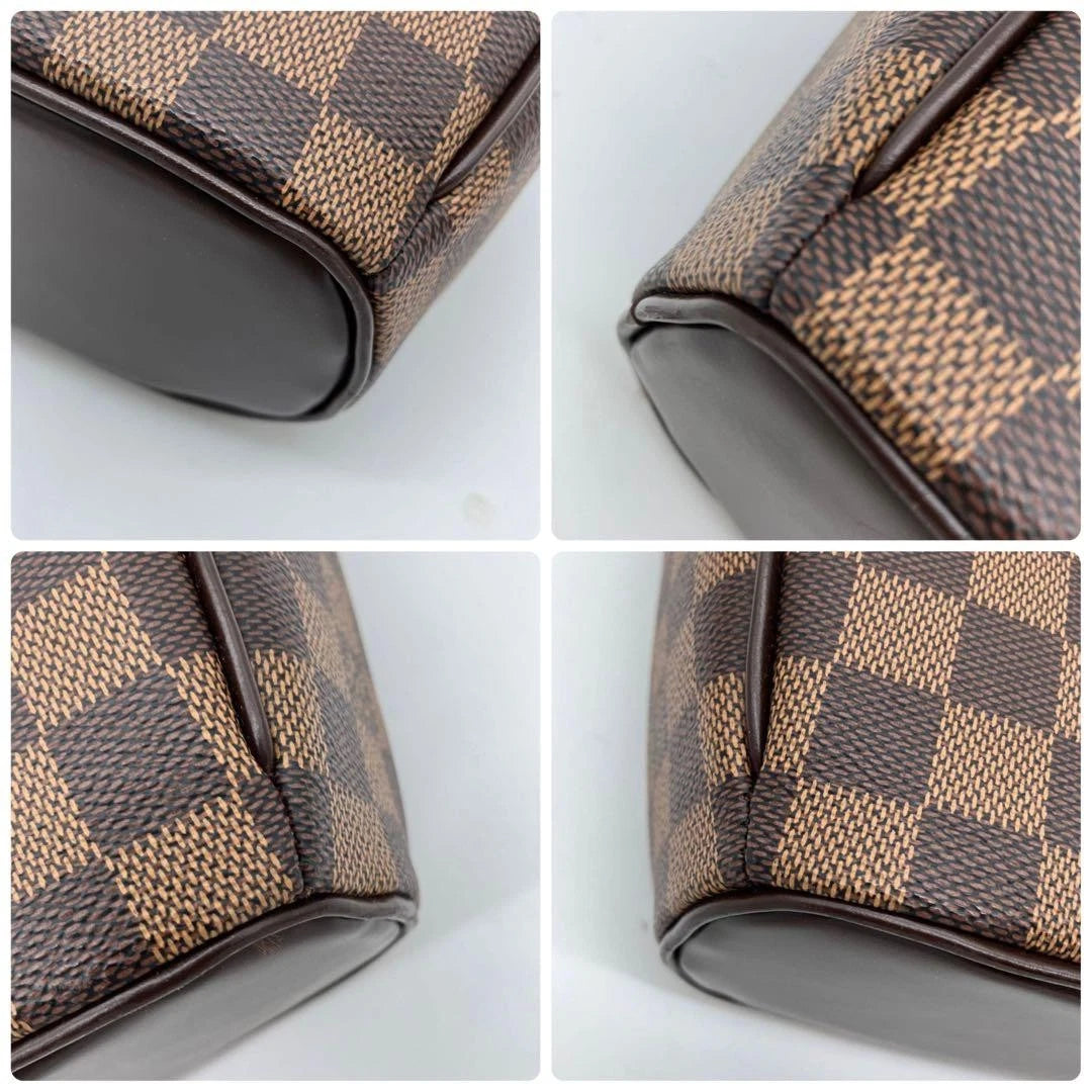 Louis Vuitton Sariasau Damier Leather Handbag