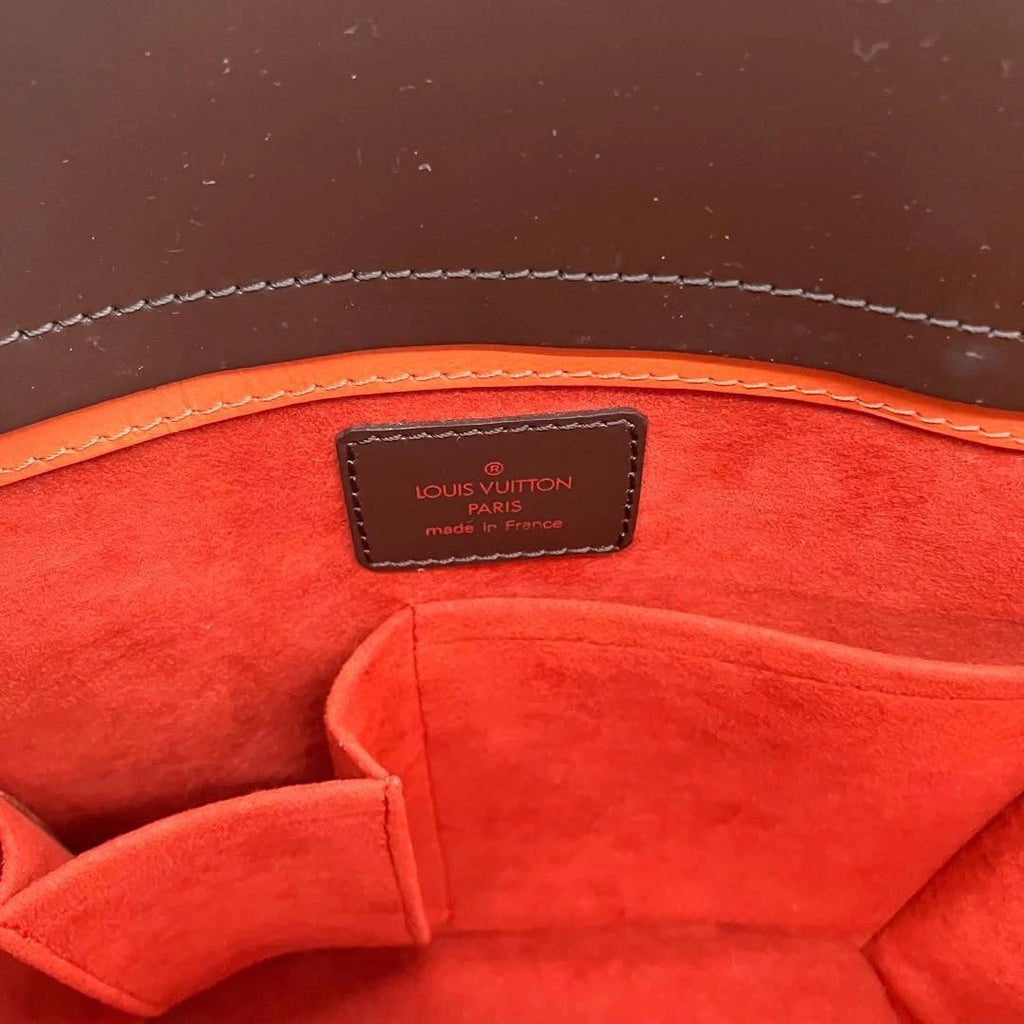 Louis Vuitton Sariasau Damier Leather Handbag
