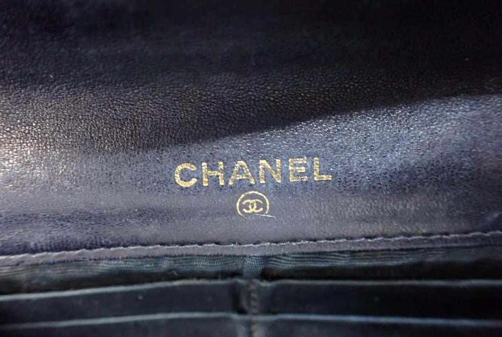 Chanel Denim Wallet on a Chain